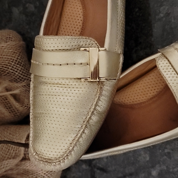 Peter Millar Shoes - PETER MILLAR Loafers GOLD Leather FLATS